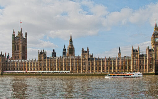 The houses of Parliament.
