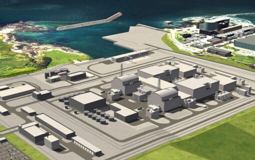 Wylfa Newydd will supply 2.9GW of power and is expected to come on stream in the mid-2020s. Image: HNP.