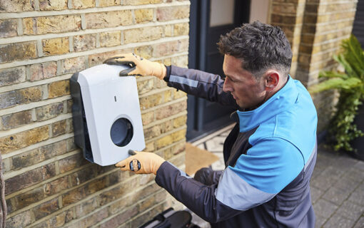 British Gas engineers will install Alfen EV chargers and provide ongoing services for EV drivers. Image: British Gas.
