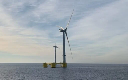 a floating offshore wind turbine