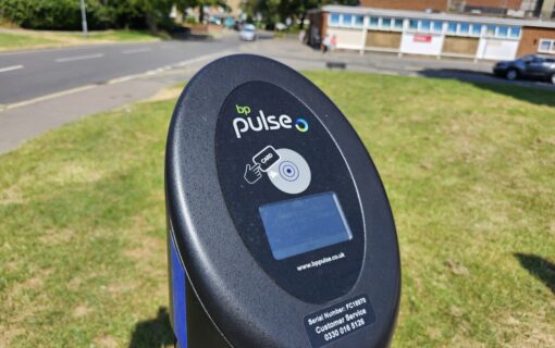 The EV chargers have been installed at council-owned car parks. Image: bp pulse.