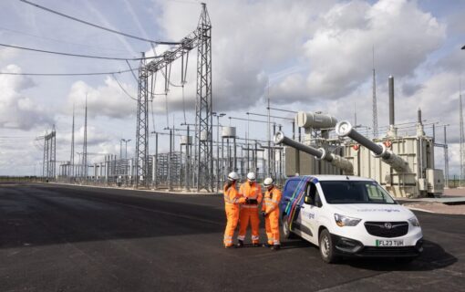 national grid transmission rema Viking Link AC Yard engineers