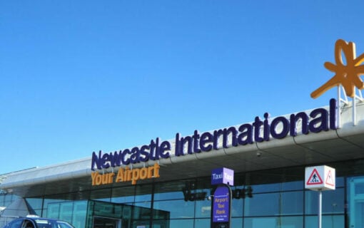 Sustainable finance package to support the airport in achieving net zero by 2035. Image: Newcastle International Airport.