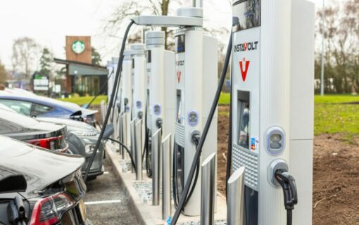 The 50kW chargers will be upgraded to become capable of outputting up to 125kW. Image: InstaVolt.