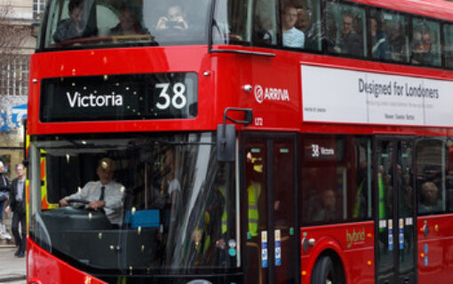 Hybrid London buses to test wireless electric charging