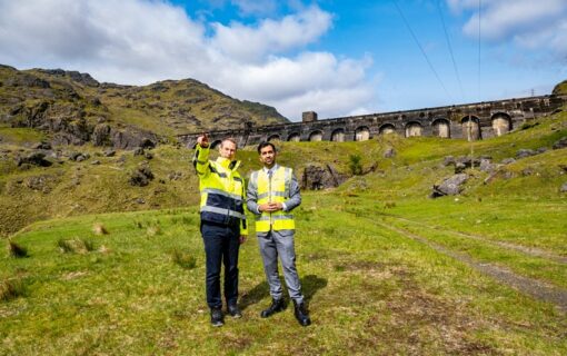 The pumped hydro storage conversion could be completed by 2028. Image: SSE Renewables.