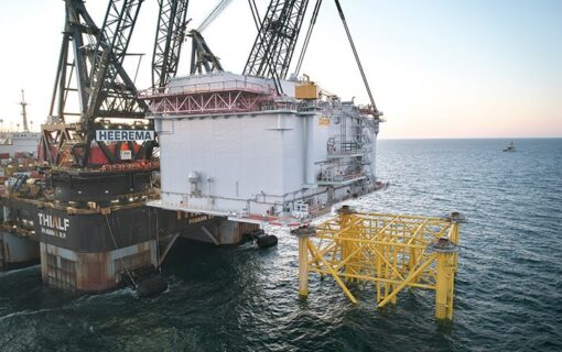 Dogger Bank wind farm. Image: SSE