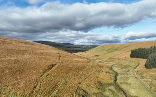 Whitelaw Brae wind farm site